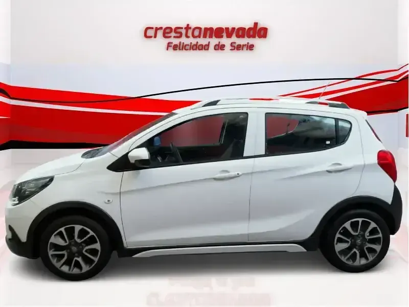 Usado Opel Karl Rocks 73 CV (53 kW) 2019 Blanco Utilitario