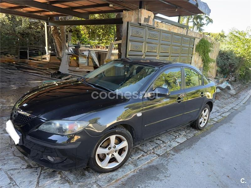 Usado Mazda 3 Sportive 109 CV (80 kW) 2005 Negro Berlina