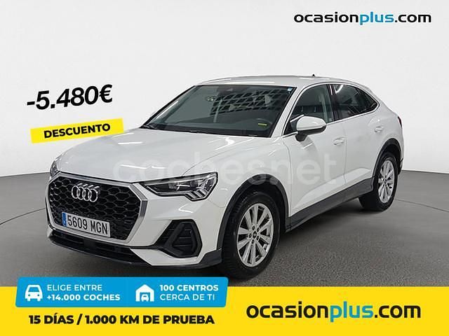 Blanco Usado 2023 Audi Q3 Sportback Advanced SUV | 33.890 € (Precio justo) - Imagen 1/4