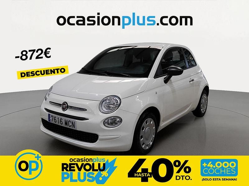 Usado Fiat 500 70 CV (51 kW) 2022 Blanco Utilitario