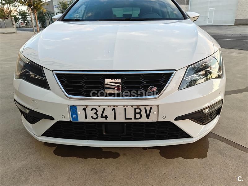 Usado Seat Leon FR 150 CV (110 kW) 2019 Blanco Berlina