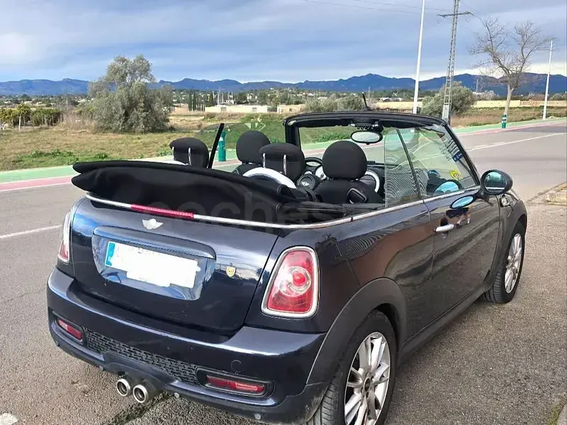 Usado Mini Cooper D Cabriolet 112 CV (82 kW) 2013 Azul Descapotable