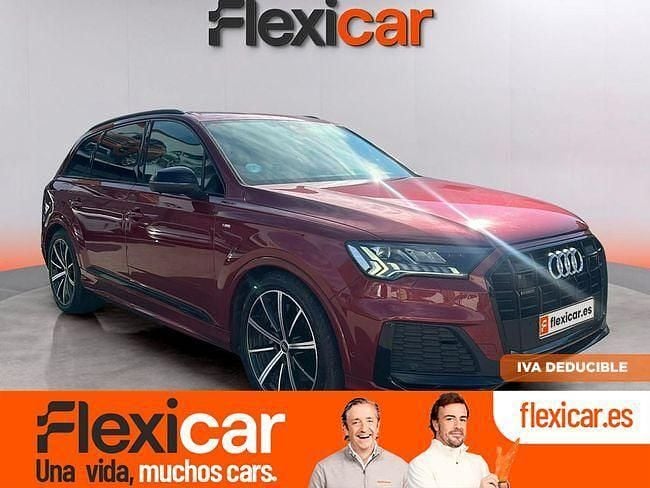 Rojo Usado 2021 Audi Q7 SUV | 53.490 € (Precio justo) - Imagen 1/4