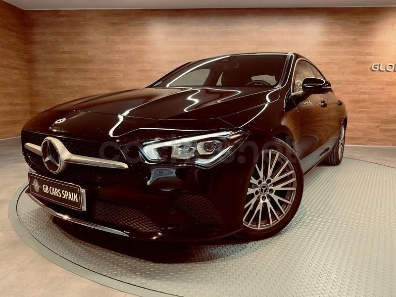 Usado Mercedes CLA200 150 CV (110 kW) 2021 Negro Berlina