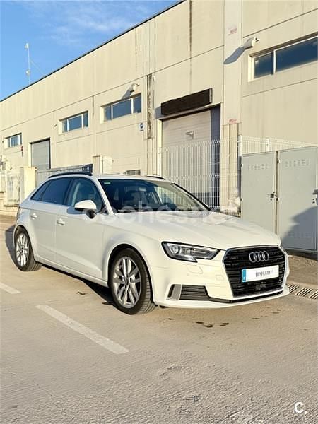 Usado Audi A3 S-Line 150 CV (110 kW) 2017 Blanco Berlina
