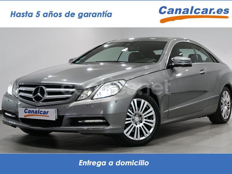 Gris plata Usado 2012 Mercedes E200 Avantgarde Coupe | 14.990 € (Buen precio) - Imagen 1/4