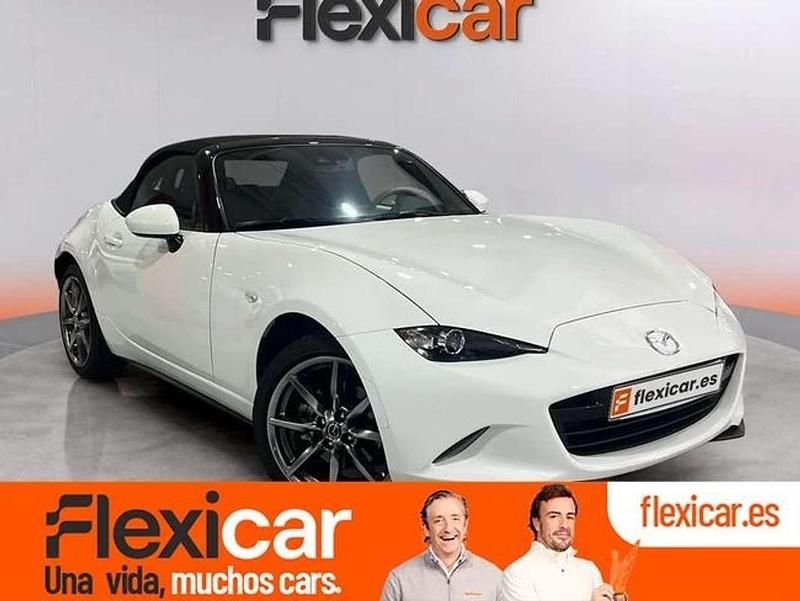 Blanco Usado 2023 Mazda MX5 Kazari Descapotable | 29.490 € (Precio justo) - Imagen 1/4