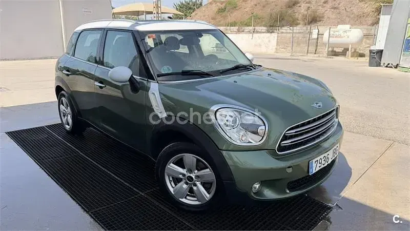 Usado Mini Cooper D Countryman 112 CV (82 kW) 2014 Verde SUV
