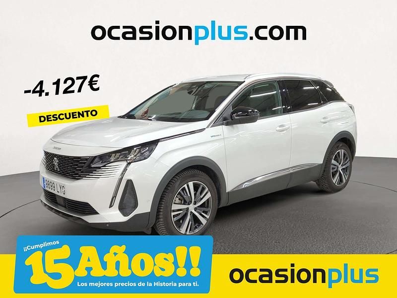 Blanco Usado 2022 Peugeot 3008 Allure SUV | 27.250 € (Caro) - Imagen 1/4