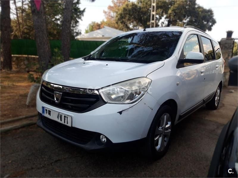 Blanco Usado 2014 Dacia Lodgy Ambiance Monovolumen | 4700 € (Un poco caro) - Imagen 1/4