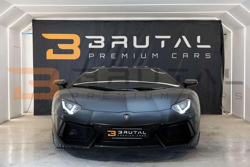 Usado Lamborghini Aventador 700 CV (514 kW) 2018 Negro Coupe