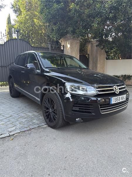 Usado VW Touareg 245 CV (180 kW) 2012 Negro SUV