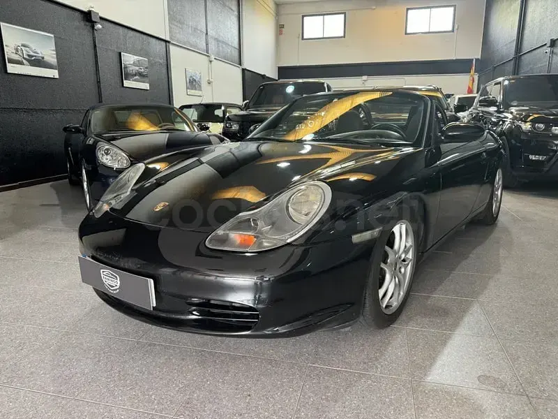 Usado Porsche Boxster 228 CV (167 kW) 2003 Negro Descapotable