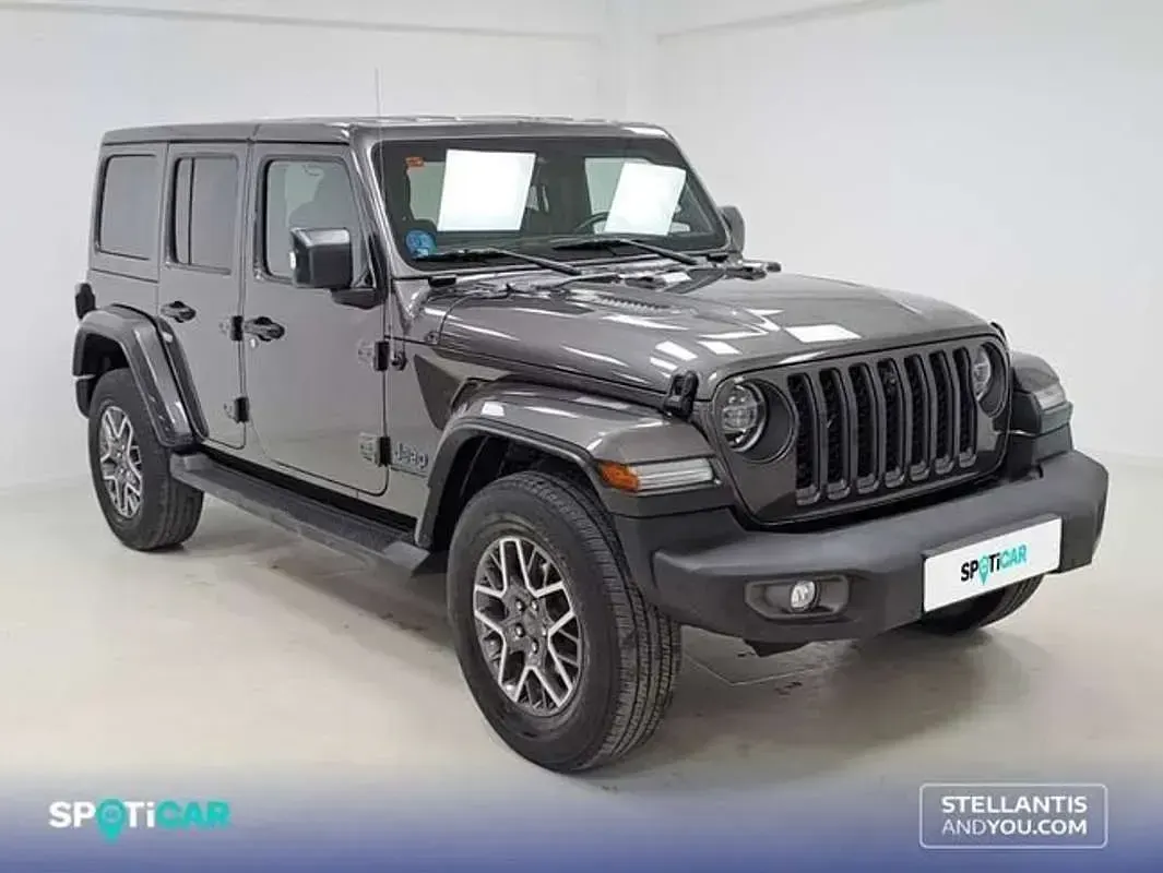 Usado Jeep Wrangler 381 CV (280 kW) 2021 Negro SUV