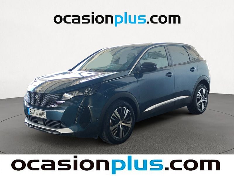 Azul Usado 2023 Peugeot 3008 Allure SUV | 18.446 € (Precio justo) - Imagen 1/4