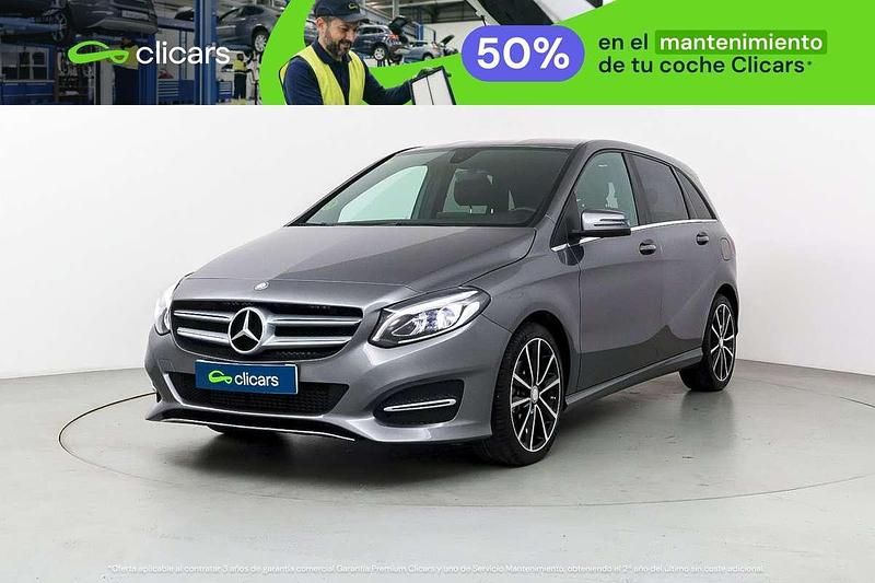 Usado Mercedes B200 136 CV (100 kW) 2016 Gris Monovolumen