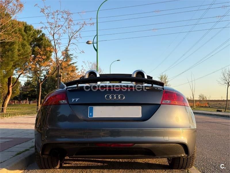 Usado Audi TT Roadster S-Line 200 CV (147 kW) 2008 Gris / plata Descapotable
