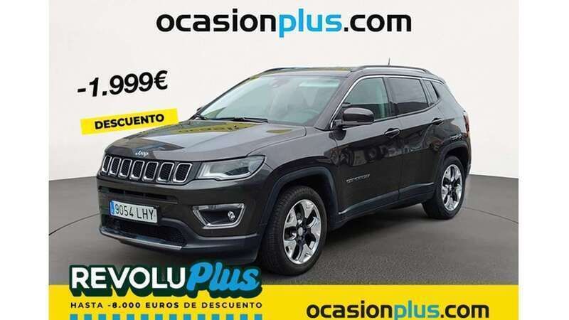 Gris Usado 2020 Jeep Compass Limited SUV | 19.991 € (Un poco caro) - Imagen 1/4
