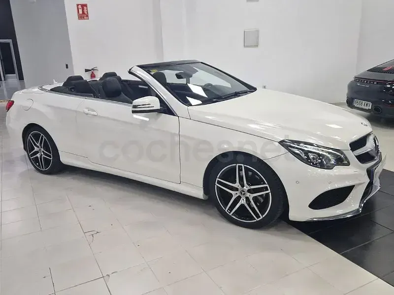 Usado Mercedes E220 170 CV (125 kW) 2016 Blanco Descapotable