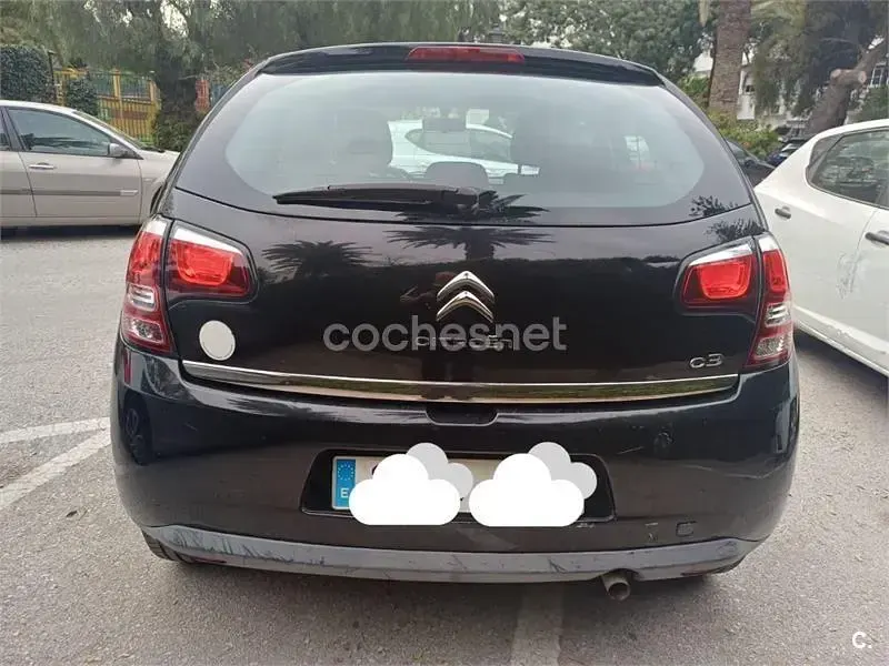Usado Citroën C3 Feel 110 CV (80 kW) 2016 Negro Berlina