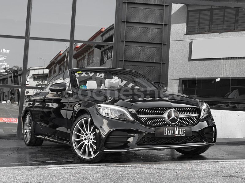 Negro Usado 2019 Mercedes C300 Descapotable | 39.900 € (Super precio) - Imagen 1/4