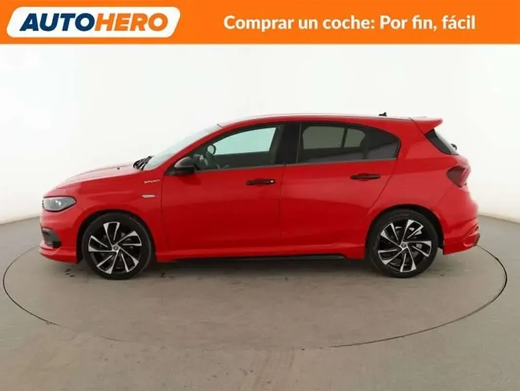 Usado Fiat Tipo Sport 120 CV (88 kW) 2020 Rojo Berlina