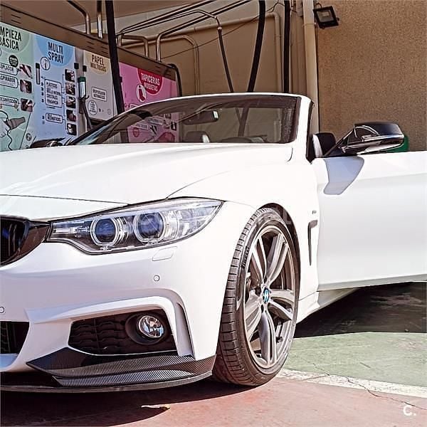 Usado BMW 420 190 CV (139 kW) 2014 Blanco Descapotable