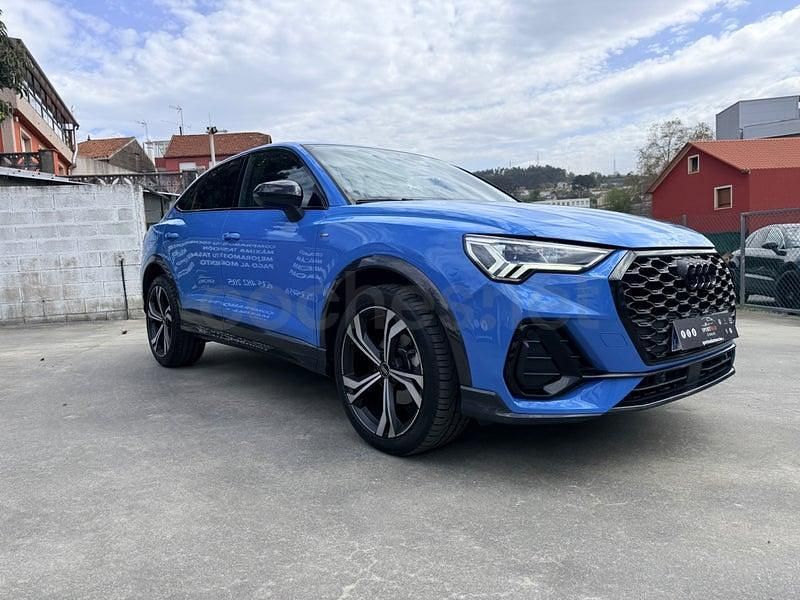 Usado Audi Q3 Sportback Black Edition 150 CV (110 kW) 2022 Azul SUV
