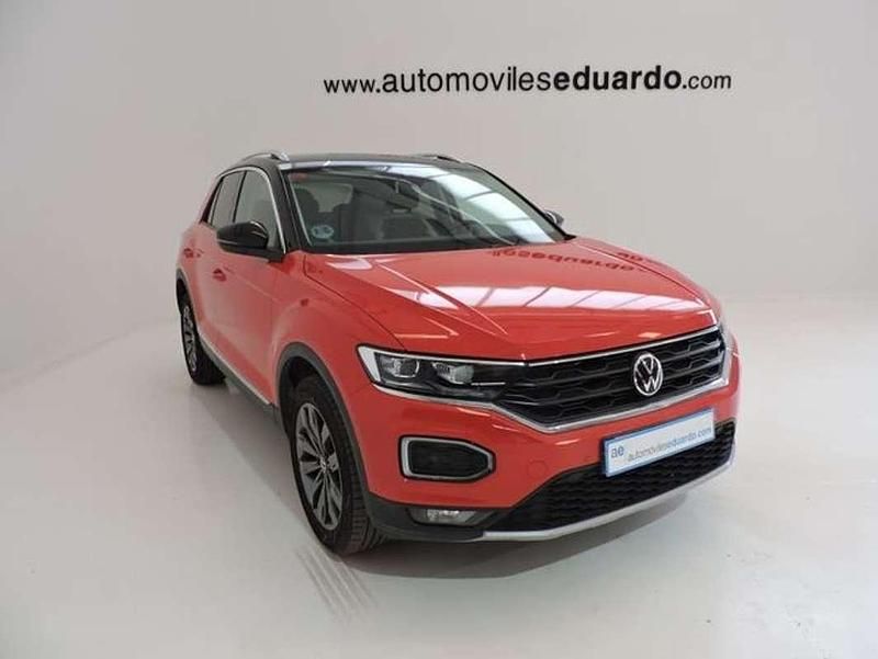 Usado VW T-Roc Sport 150 CV (110 kW) 2021 Rojo SUV