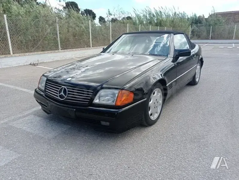 Usado Mercedes SL320 231 CV (169 kW) 1993 Negro Descapotable