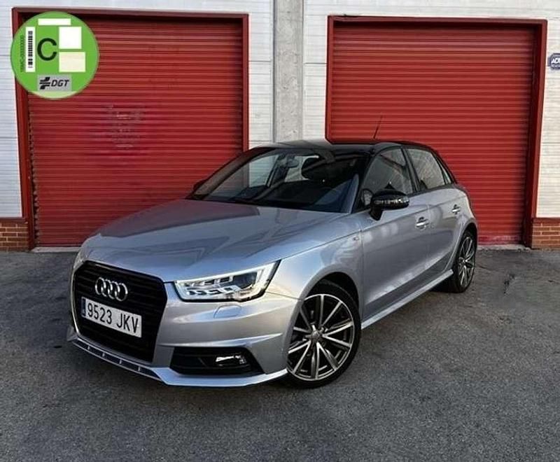 Gris Usado 2015 Audi A1 Sportback Ambiente Utilitario | 12.900 € (Caro) - Imagen 1/4