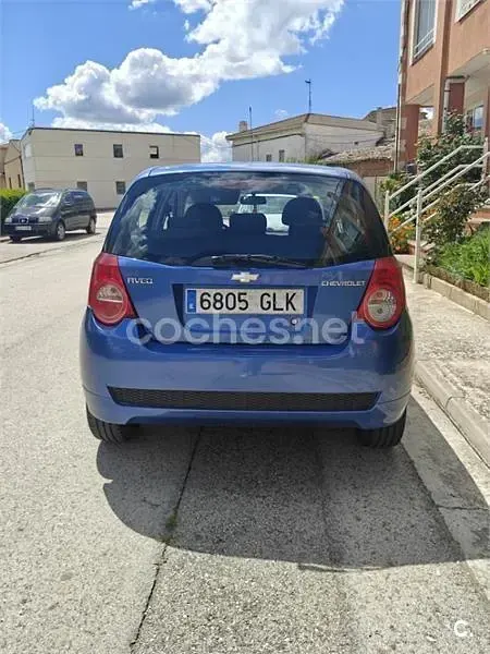 Usado Chevrolet Aveo LS 84 CV (61 kW) 2009 Azul Berlina