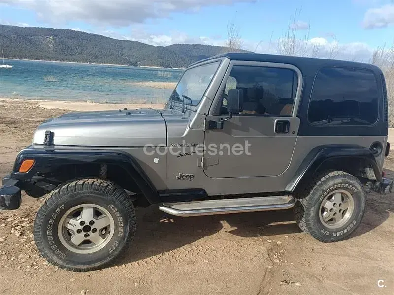 Usado Jeep Wrangler 118 CV (86 kW) 2001 Gris / plata SUV