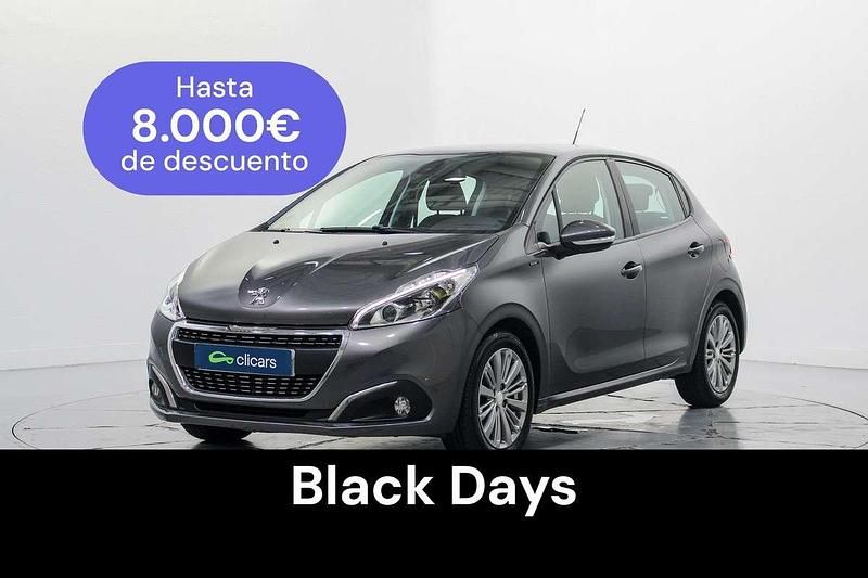 Gris Usado 2018 Peugeot 208 Signature Sky Utilitario | 8290 € (Precio justo) - Imagen 1/4