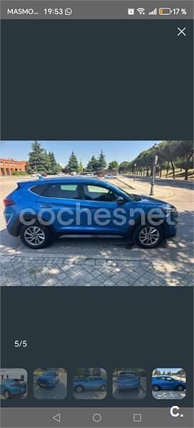 Usado Hyundai Tucson GO! 131 HP (96 kW) 2018 Azul SUV