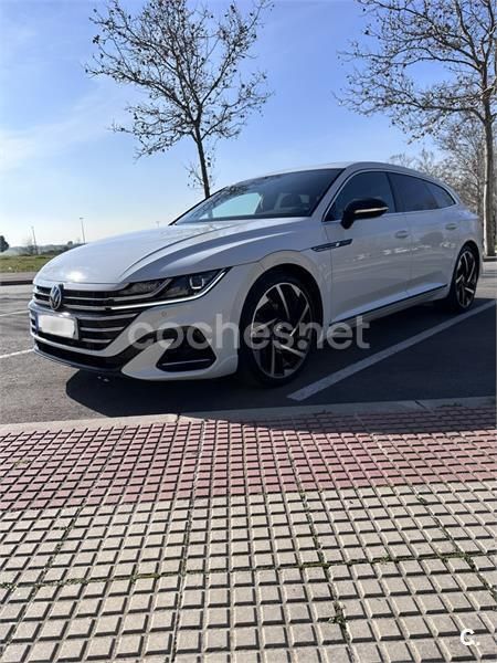 Usado VW Arteon R-line 190 CV (139 kW) 2021 Blanco Familiar