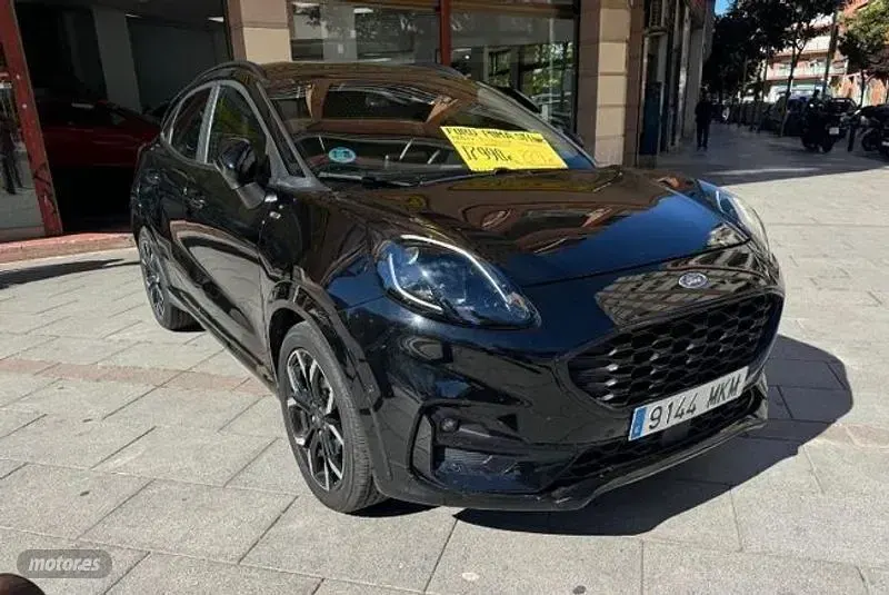 Usado Ford Puma ST-Line 125 CV (91 kW) 2023 Negro SUV