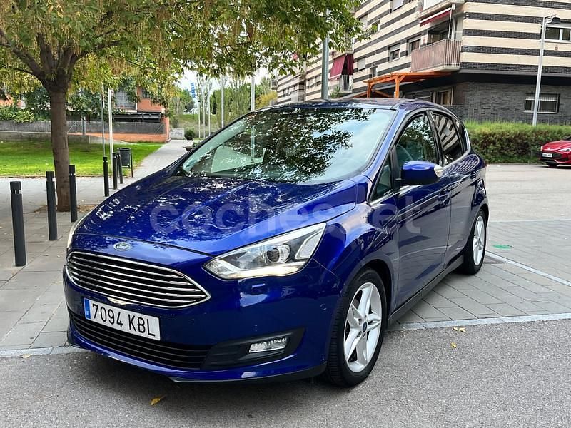 Azul Usado 2017 Ford C-MAX Titanium Monovolumen | 8700 € (Buen precio) - Imagen 1/4