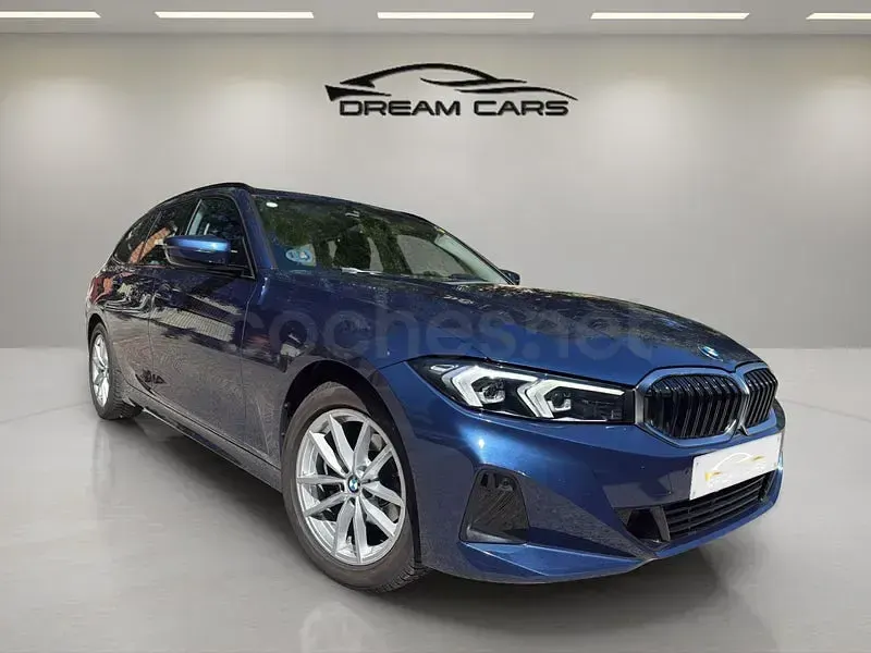 Usado BMW 318 Shadowline 150 CV (110 kW) 2022 Azul Familiar