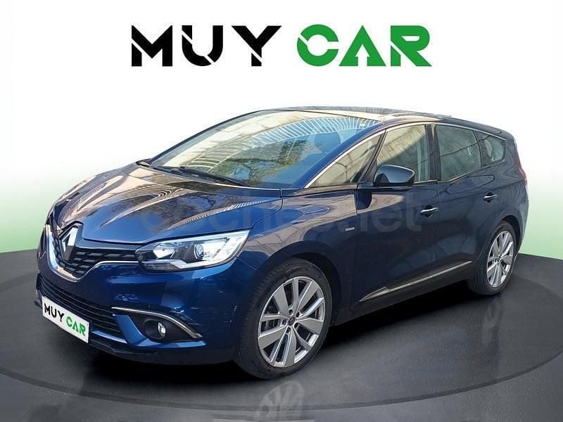 Usado Renault Grand Scénic IV LIMITED 120 CV (88 kW) 2020 Azul Monovolumen