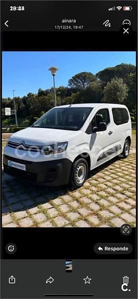 Usado Citroën Berlingo Live 102 CV (75 kW) 2019 Blanco Monovolumen