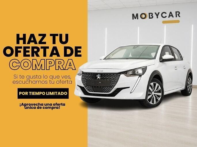 Blanco Usado 2024 Peugeot e-208 Active Utilitario | 20.490 € (Super precio) - Imagen 1/4