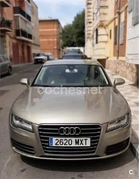 Usado Audi A7 Sportback 204 CV (150 kW) 2013 Beige Utilitario