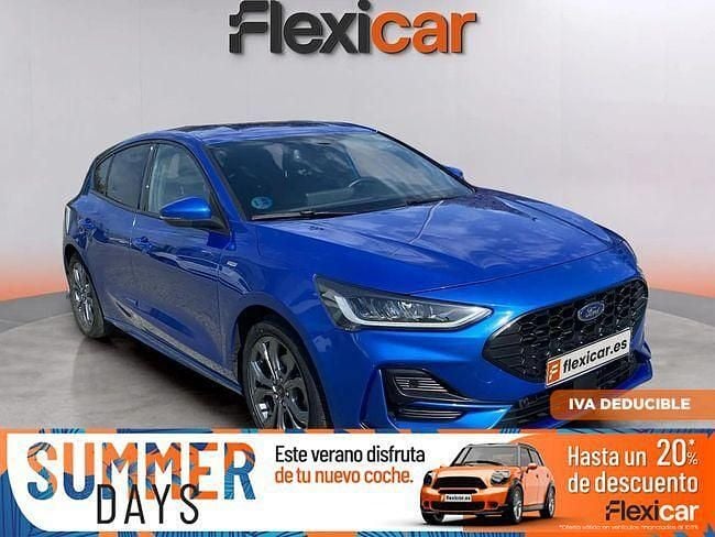 Azul Usado 2023 Ford Focus ST-Line Berlina | 18.490 € (Precio justo) - Imagen 1/4