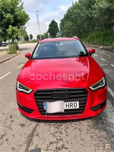 Rojo Usado 2013 Audi A3 Sportback Ambition Berlina | 11.000 € (Buen precio) - Imagen 1/4