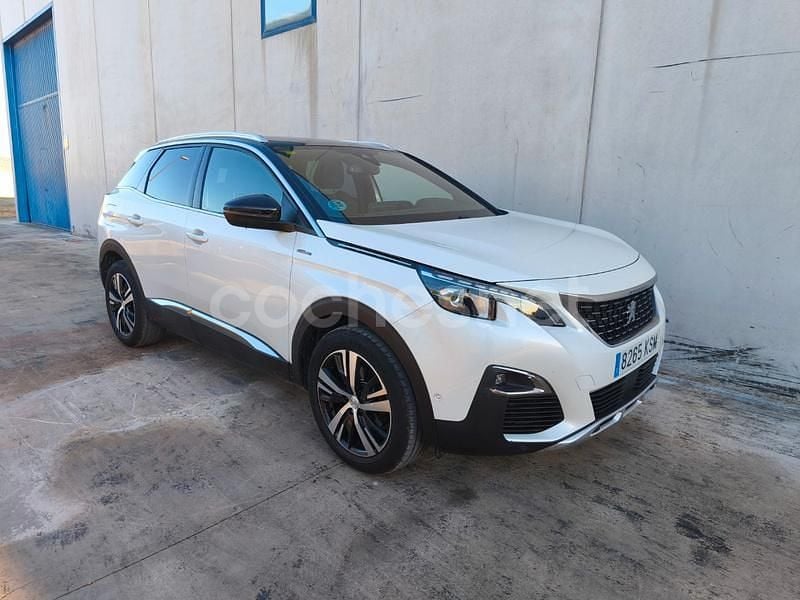 Blanco Usado 2018 Peugeot 3008 GT-line SUV | 12.499 € (Precio justo) - Imagen 1/4