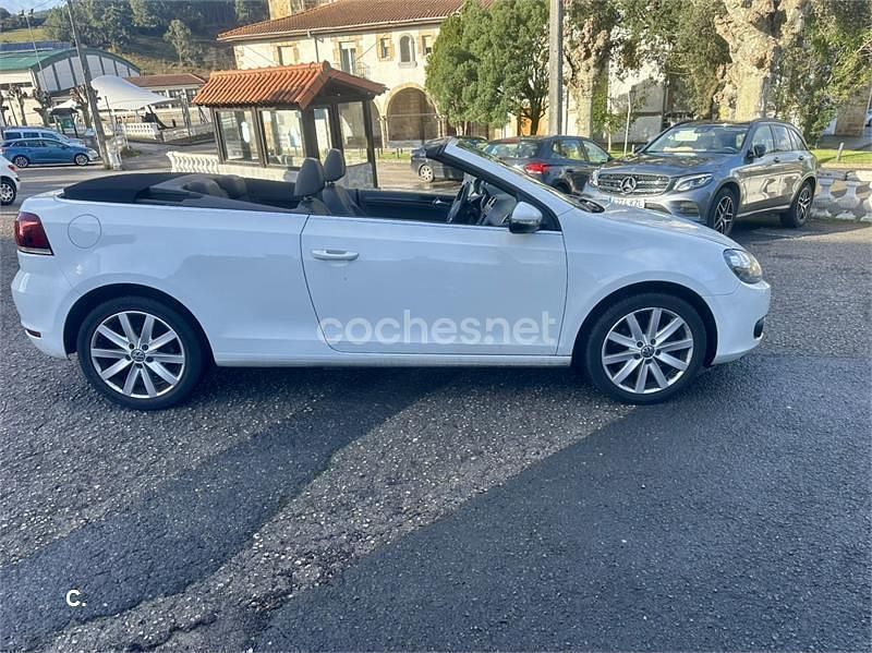 Usado VW Golf Cabriolet 140 CV (102 kW) 2011 Blanco Descapotable