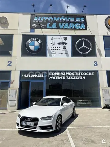 Usado Audi A7 Sportback S-Line 320 CV (235 kW) 2016 Blanco Utilitario