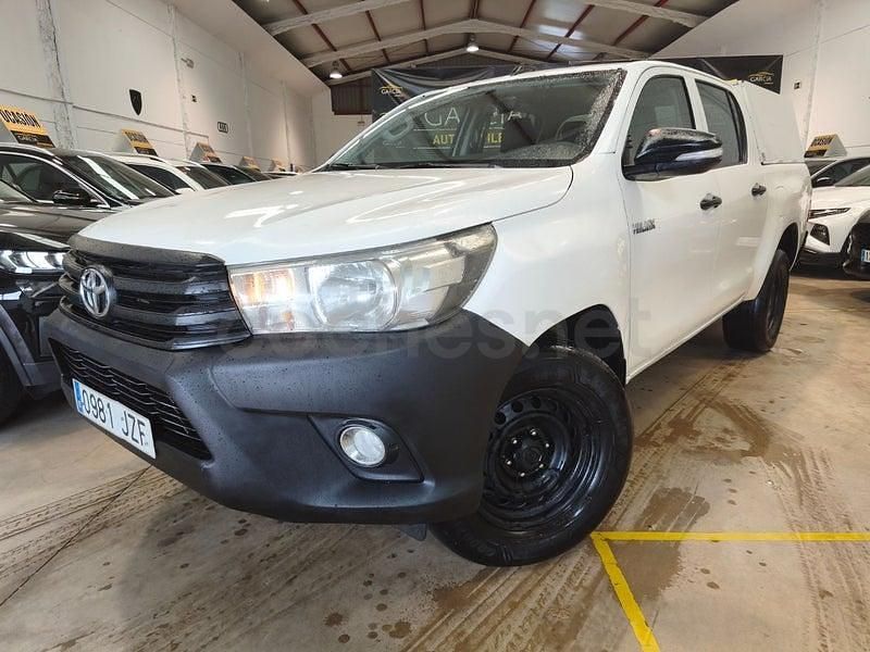 Usado Toyota HiLux 150 CV (110 kW) 2017 Blanco Recogida