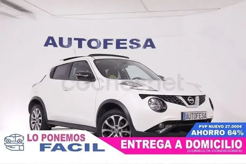 Usado Nissan Juke Tekna 110 CV (80 kW) 2015 Blanco SUV